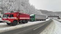 hasiči dálnice GeWjhIdXMAAfIOn